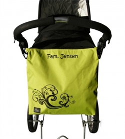 Barnevognstaske med navn, Lime
